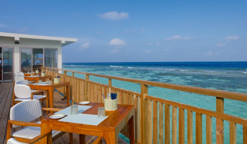 Spice Main Restaurant, Outdoor Deck